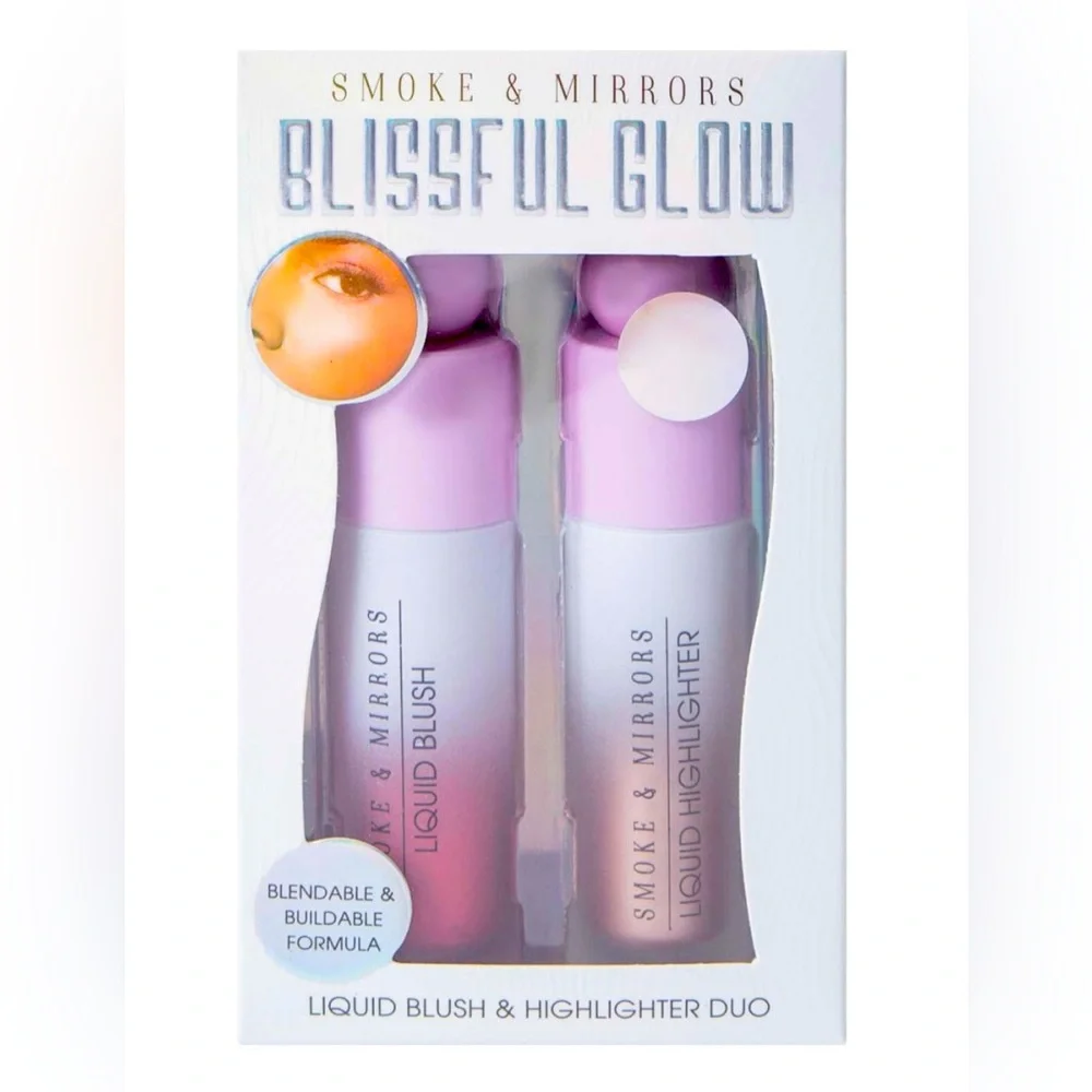 Blissful Glow Pink Liquid Blush & Highlighter Duo Pack - Picture 2 of 5